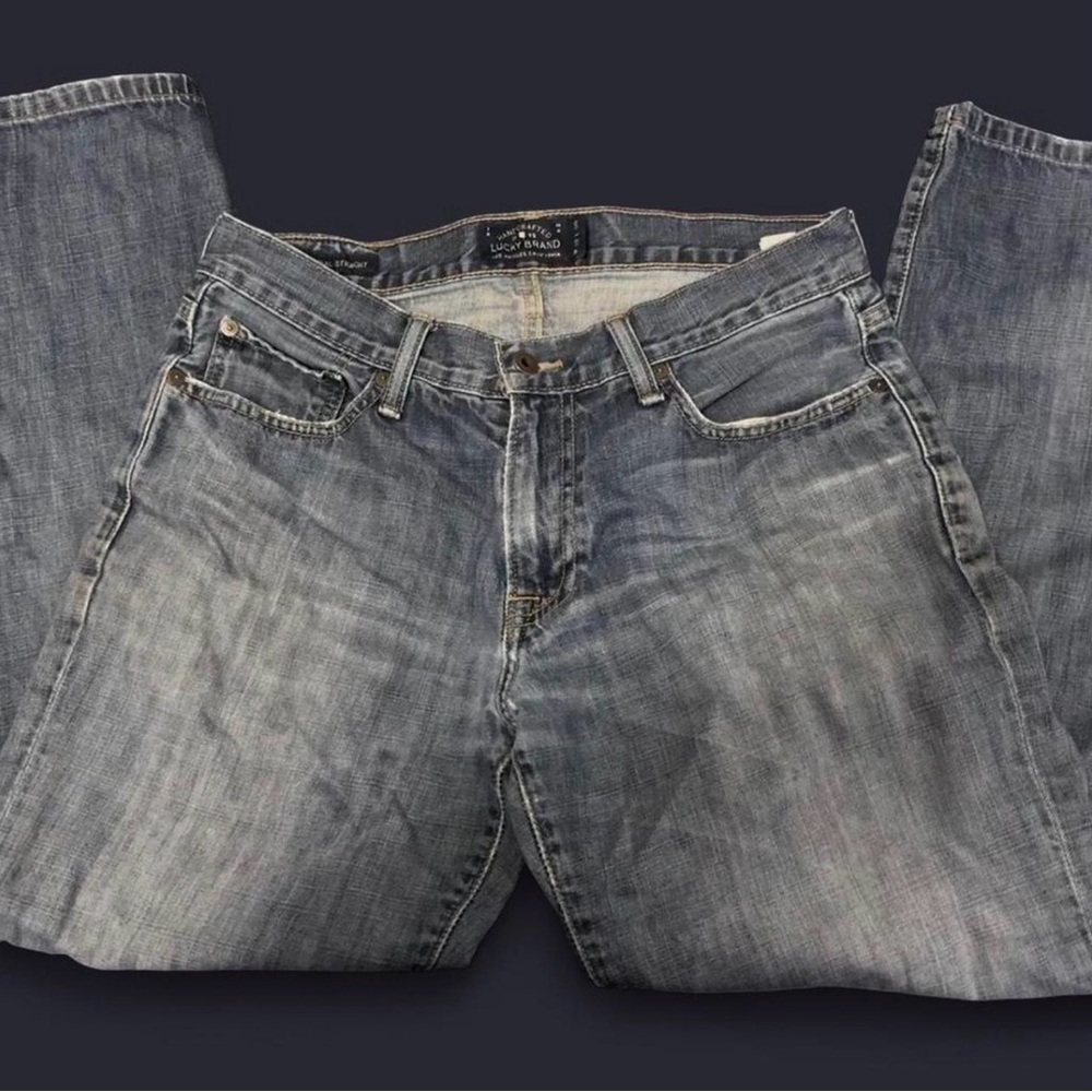 Lucky Brand Straight Leg Blue Jeans